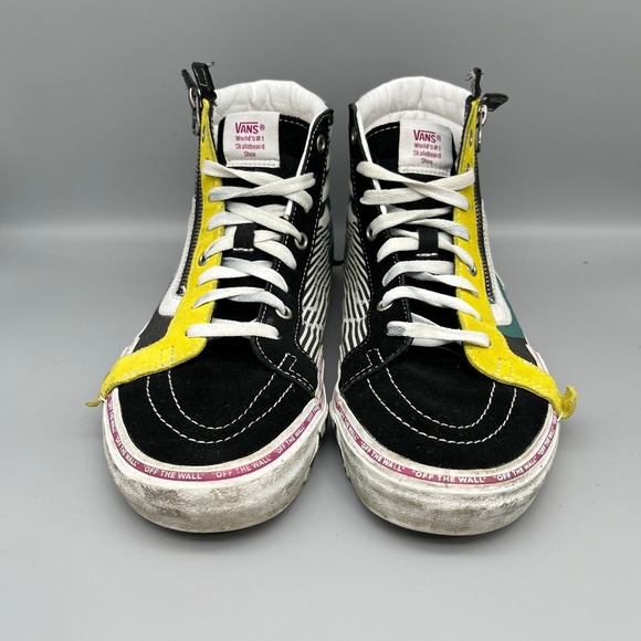 Vans Sk8 Hi Reissue Cntage Style, Eco Friendly, Cotton, Twill, Drawst 10 Mens - Picture 4 of 12